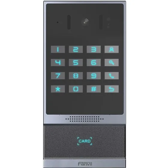 Fanvil I64 Dørtelefon med Video 2 MP, Grå, IP67