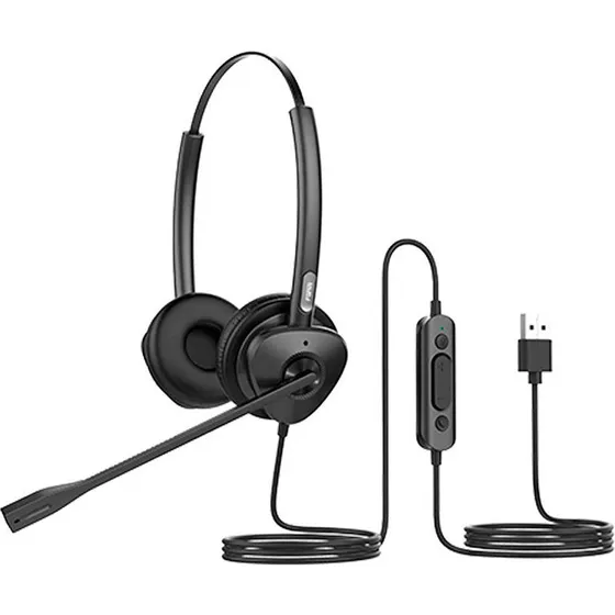 Fanvil HT302-U Kablet Headset, Sort