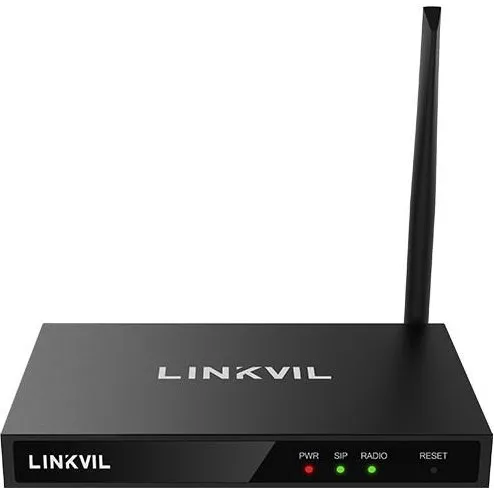 Fanvil W712 VoIP Gateway, 1000 Mbit/s, Sort