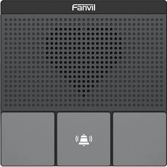 Fanvil A10W Audio-Dørtelefon Sort/Grå, PoE, IP54