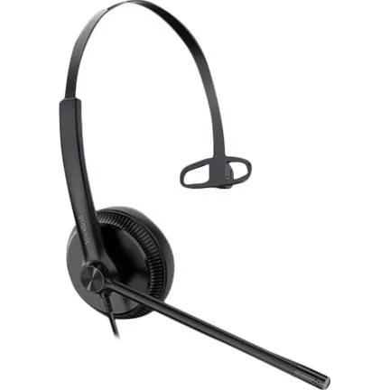 Yealink YHS34 QD Mono Høretelefon Sort