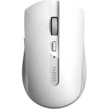 Rapoo 7200M Trådløs Mus Hvid (2,4 GHz & Bluetooth)