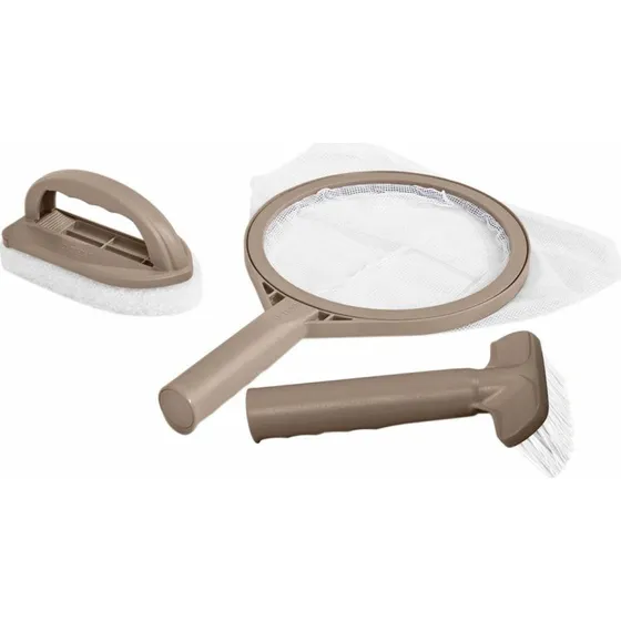 Intex 28004 Vedligeholdelsesæt, brun, 3 dele