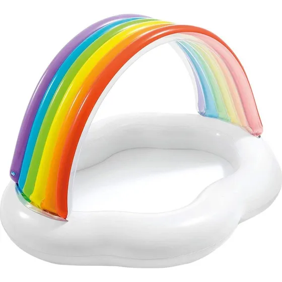 Intex Rainbow Cloud Børnepool, Regnbue, 82 L
