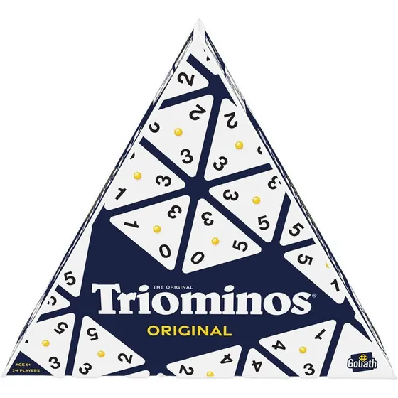 Triominos Original brætspil – trekantede brikker 3,5x3,5 cm