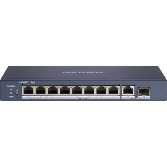 Hikvision DS-3E0510HP-E 8-port Gigabit PoE Switch