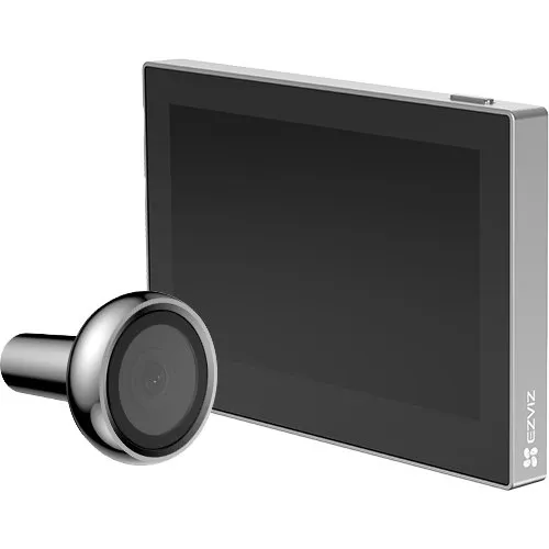 EZVIZ HP2 Digitalt Dørkighul, Sort/Sølv