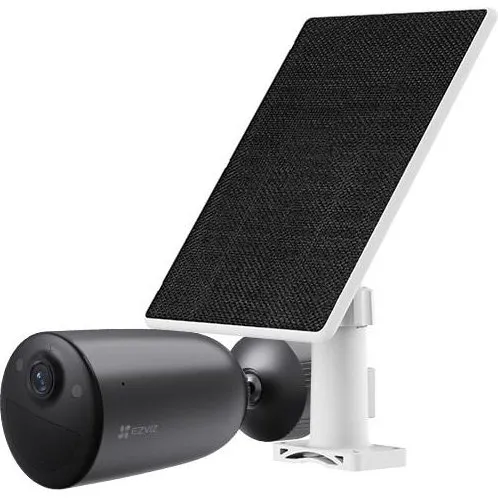 EZVIZ EB3 4G Overvågningskamera med Solpanel, 3MP, 2K, IP65