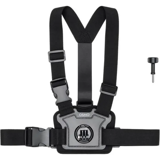 DJI Osmo Action Bryststøtte til Action 2, Osmo Action, Osmo Action 3 – Sort