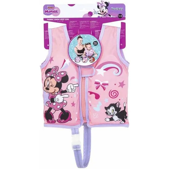 Bestway Minnie Mouse Svømmevest Pink S/M 11-19 kg