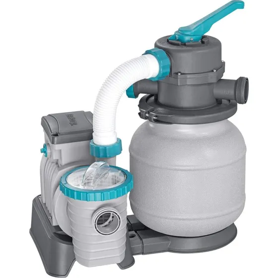 Bestway Sandfilterpumpe 6.056 L, grå