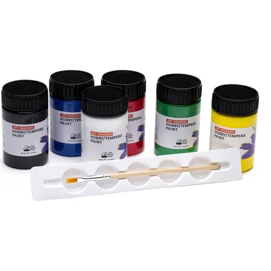 Art Rangers Akrylmaling Sæt 6 Farver 60ml