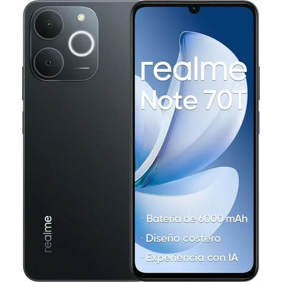 realme Note 70T 6,74" 4/256 GB Sort