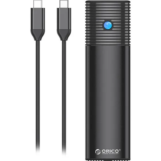 Orico M.2 SATA/NVMe Kabinet USB-C Sort