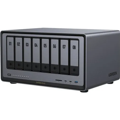 UGreen NASync DXP8800Plus NAS Desktop med i5-1235U og 8GB DDR5