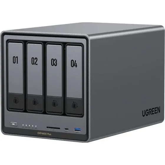 Ugreen NASync DXP4800 Plus NAS, 8 GB DDR5, Intel Pentium Gold 8505