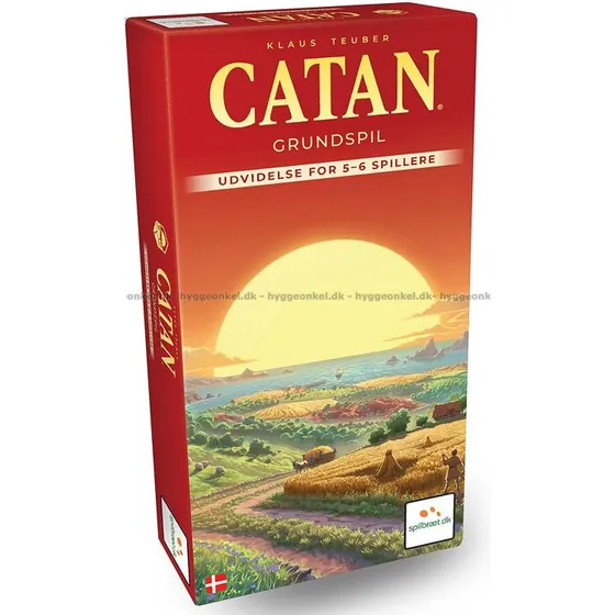 Catan – Udvidelse 5-6 spillere (Dansk)