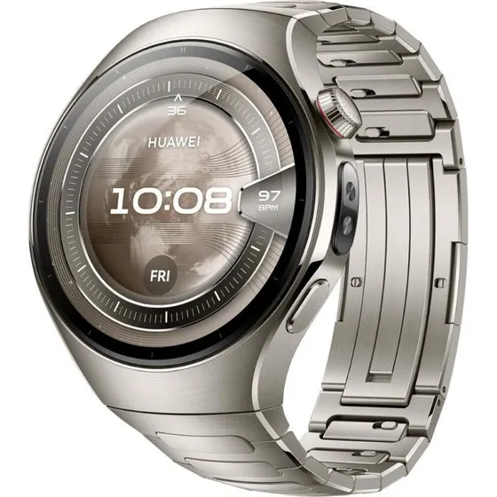 Huawei Watch 5 46 mm Sølv - Titanium Smartwatch