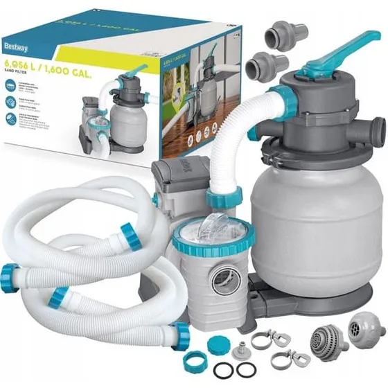 Bestway® 6056 l/t Sandfilterpumpe #58497