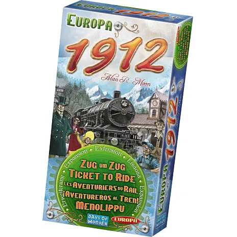 Ticket to Ride: Europe 1912 udvidelse