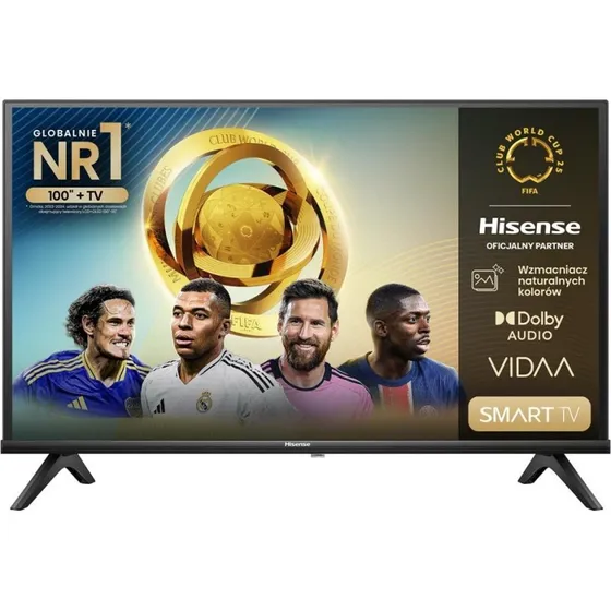 Hisense 32A4N 32" HD Smart LED TV, Sort, WiFi
