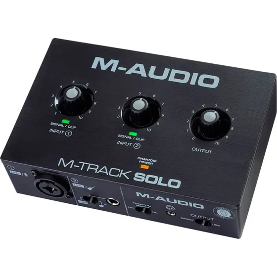 M-Audio M-Track Solo USB lydkort 16bit/45kHz