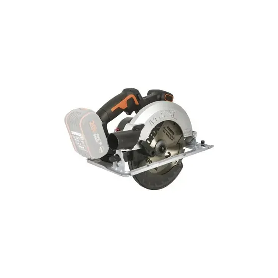 Worx 20V Rundsav 190mm, Kulfri, Solo