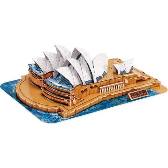 CubicFun National Geographic 3D Puslespil: Operahuset i Sydney, 85 brikker