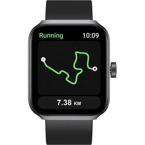 Zeblaze Beyond 3 Plus Smartwatch - Sort, 1,78" AMOLED, GPS, 3ATM
