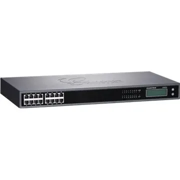 Grandstream GXW4216 16-port VoIP-gateway, rackmonterbar