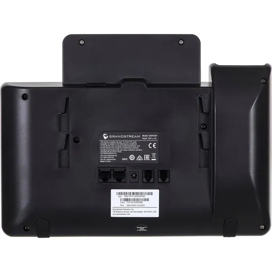 Grandstream GXP2160 IP-telefon, 6 linjer, sort, 4,3" farveskærm
