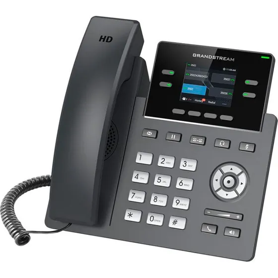 Grandstream GRP2612W IP-telefon med 4 linier