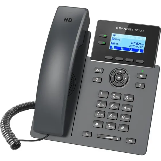 Grandstream GRP2602 HD IP-telefon med kablet håndsæt