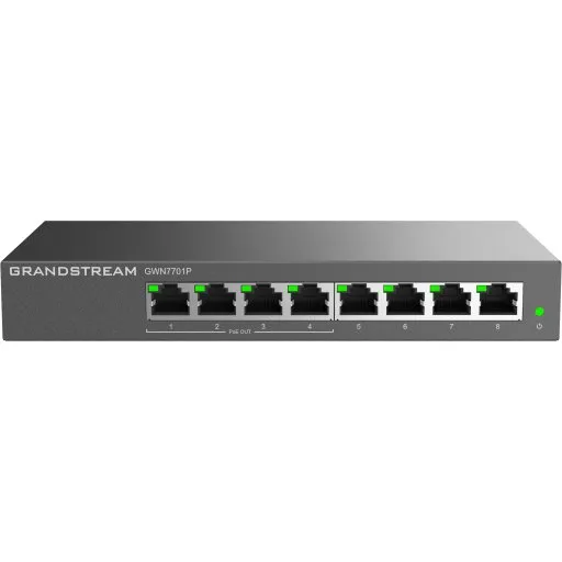 Grandstream GWN7701P 8-port Gigabit PoE-switch