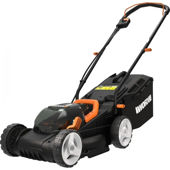 Worx WG779E 20V Li-Ion Plæneklipper, 34 cm, 280 m²