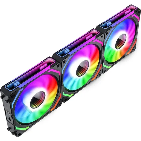 Redragon GC-F012 120mm ARGB Infinity-Spejl Blæsere (3 stk.)