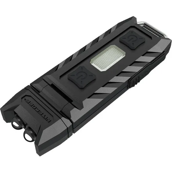 Nitecore THUMB 85lm, Genopladelig, Sort