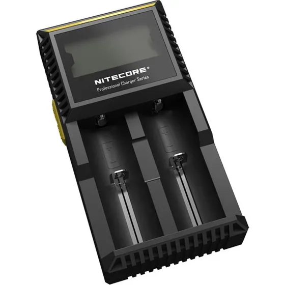 Nitecore D2EU Universal Batterioplader – AA/AAA/AAAA/C