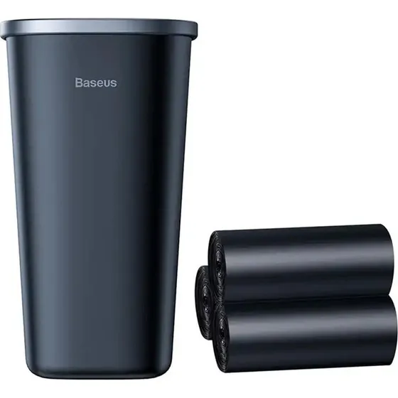 Baseus CRLJT-A01 800ml Affaldsspand til Bil - Sort