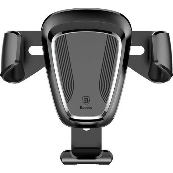 Baseus Gravitational Grip – Telefonholder til bilventilation, sort