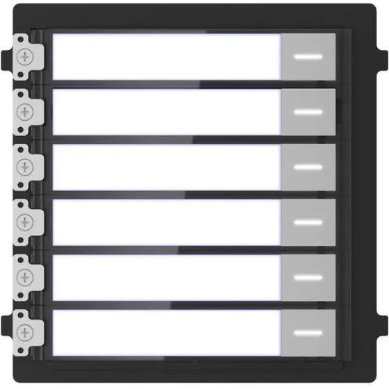 Hikvision DS-KD-KK 6-knap dørtelefon modul