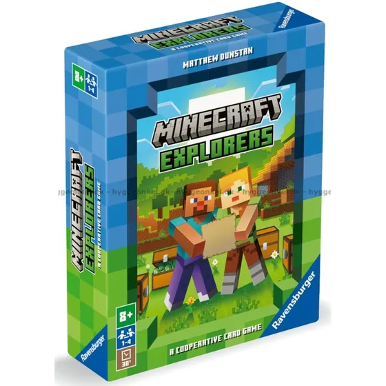 Ravensburger Minecraft Udforskere 10822587 – Kooperativt kortspil