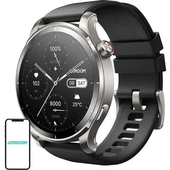 Joyroom JR-FV1 Smartwatch 1,43" AMOLED Grå