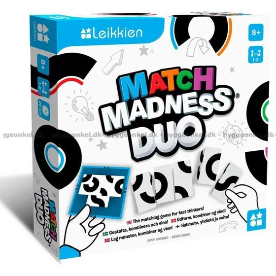 Match Madness Duo – logik- og hurtighedsspil til 2 spillere