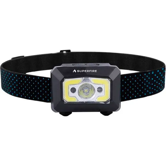Superfire X30 Pandelampe 500lm USB, ikke-kontakt switch