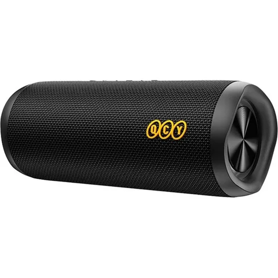 QCY SP7 Trådløs Højttaler, Sort, 40W, IPX7, RGB-lys