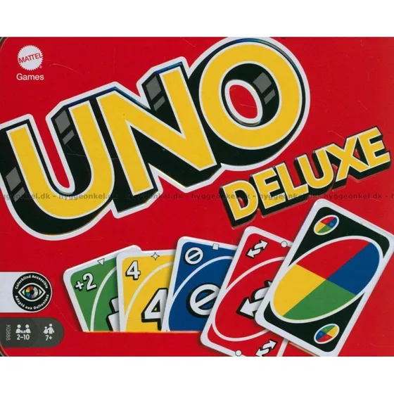 UNO Deluxe kortspil i metalæske