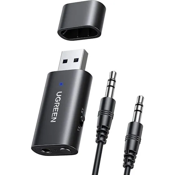 Ugreen CM523 Bluetooth Modtager & Sender 3,5 mm, Sort
