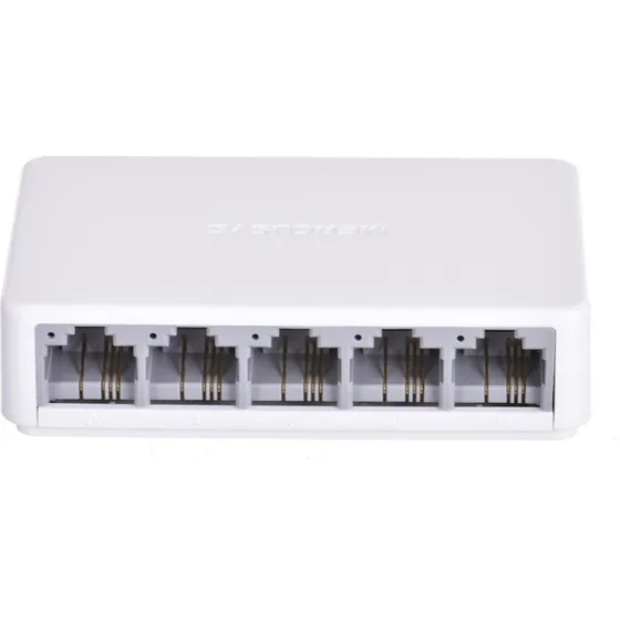Mercusys MS105 5-port Fast Ethernet-switch, hvid, desktop