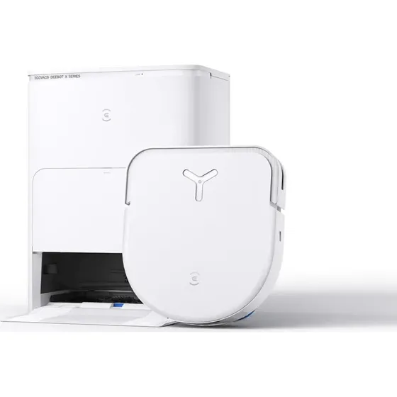 ECOVACS Deebot X5 OMNI Robotstøvsuger med moppe, hvid, 0,25 l